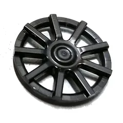 Wheel Cover 9 Spoke - for Wheel 72206, Pearl Titanium