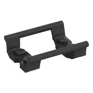 Vehicle Track, Roller Coaster Straight 4L, Pearl Titanium