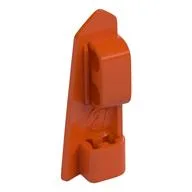 Technic Panel Fairing #21 5L Small Smooth, Side B, Reddish Orange