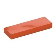 Tile 1 x 3, Reddish Orange