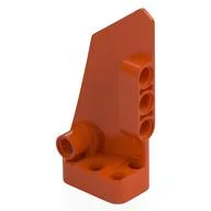 Technic Panel Fairing # 4 Small Smooth Long, Side B, Reddish Orange