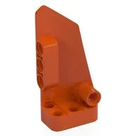 Technic Panel Fairing # 3 Small Smooth Long, Side A, Reddish Orange