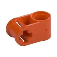 Technic Axle and Pin Connector Perpendicular, Reddish Orange
