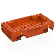 Vehicle Base 6 x 12, Reddish Orange