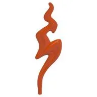 Energy Effect, Flame, Squiggly, Reddish Orange