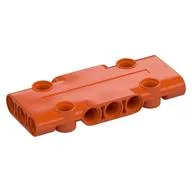 Technic Panel 3 x 7 x 1, Reddish Orange