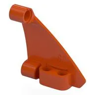 Technic Panel Triangle 5 x 4 Right, Reddish Orange