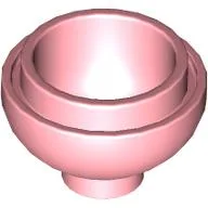 Brick Round 2 x 2 Dome Bottom [Open Stud], Warm Pink