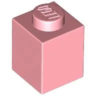 Brick 1 x 1, Warm Pink
