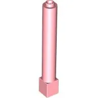 Support Round 1 x 1 x 6 Solid Pillar, Warm Pink