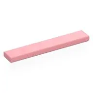 Tile 1 x 6 with Groove, Warm Pink