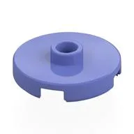 Plate Special Round 2 x 2 with Center Stud (Jumper Plate), Blue Violet