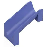 Slide Straight 4 x 6 x 6, Blue Violet
