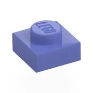 Plate 1 x 1, Blue Violet
