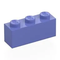 Brick 1 x 3, Blue Violet