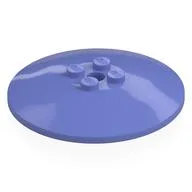 Dish 6 x 6 Inverted (Radar) with Solid Studs, Blue Violet