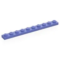 Plate 1 x 10, Blue Violet