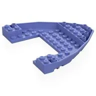 Boat Hull Section, Brick 10 x 12 x 1 with 4 x 6 Cutout, Blue Violet