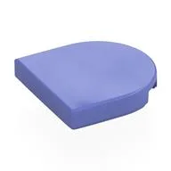 Tile Round 2 x 2 Half Circle, Blue Violet