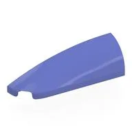 Brick Round, Curved Double 1 x 4 with Stud Notch Left, Blue Violet