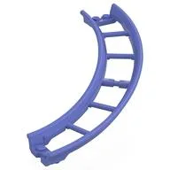 Vehicle Track, Roller Coaster, Curve Ramp 13 x 13 x 3, Blue Violet