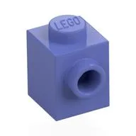 Brick Special 1 x 1 with Stud on 1 Side, Blue Violet