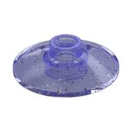 Dish 2 x 2 Inverted [Radar], Glitter Trans-Purple
