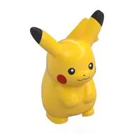 Creature, Pikachu with Black Eyes, Ear Tips, Red Cheeks Print, Yellow