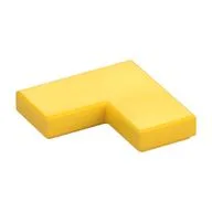 Tile 2 x 2 Corner, Yellow