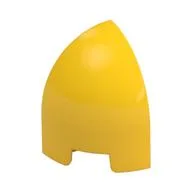 Brick Round Curved 1 x 1 x 1 1/3 Quarter Dome, Yellow