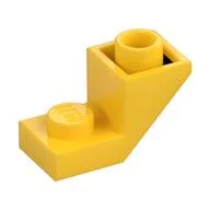 Brick Sloped Inverted 45° 2 x 1 with 2/3 Cutout, Yellow