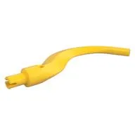 Plant / Animal Body Part, Tree / Branch / Tail / Appendage Bladed with Pin, Yellow