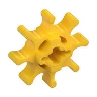 Technic Gear Stepper 8 Tooth, Yellow