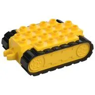 Duplo Caterpillar Chassis/Base Assembly, Yellow