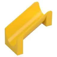 Slide Straight 4 x 6 x 6, Yellow
