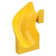 Slide Curved Left 90°, Yellow