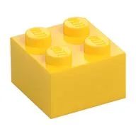 Brick 2 x 2, Yellow