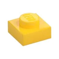 Plate 1 x 1, Yellow