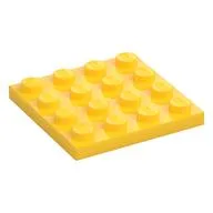 Plate 4 x 4, Yellow