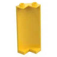 Cylinder Quarter 2 x 2 x 5 (Wall), Yellow