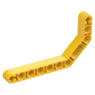 Technic Beam 1 x 11.5 Double Bent Thick, Yellow