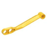 Technic Wishbone Suspension Arm 9L, Yellow