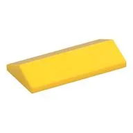 Brick Sloped 33° 2 x 4 Double, Yellow