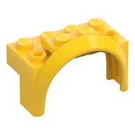 Wheel Arch, Mudguard 4 x 2 x 2 1/2, Yellow