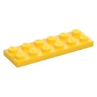 Plate 2 x 6, Yellow