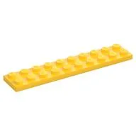 Plate 2 x 10, Yellow
