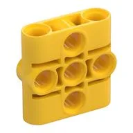 Technic Connector Beam 3 x 3, Yellow
