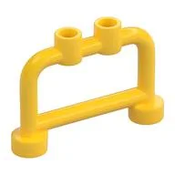 Bar 1 x 4 x 2 with Studs, Yellow