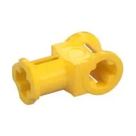 Technic Axle Connector with Axle Hole [Reinforced], Yellow