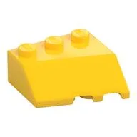 Brick Wedged, Sloped 45° 3 x 3 Left, Yellow